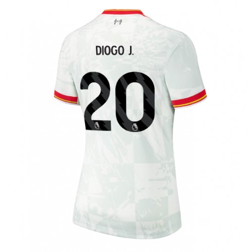 Fotbalové Dres Liverpool Diogo Jota #20 Dámské Alternativní 2024-25 Krátký Rukáv